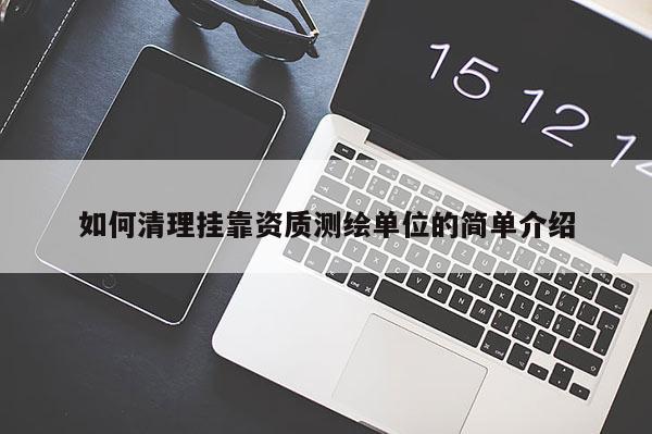 如何清理掛靠資質測繪單位的簡單介紹